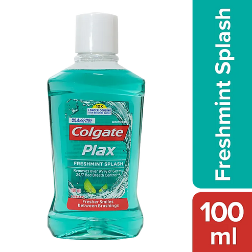 COLGATE MAX FRESH MOUTH WASH PEPPER MINT 100 ML