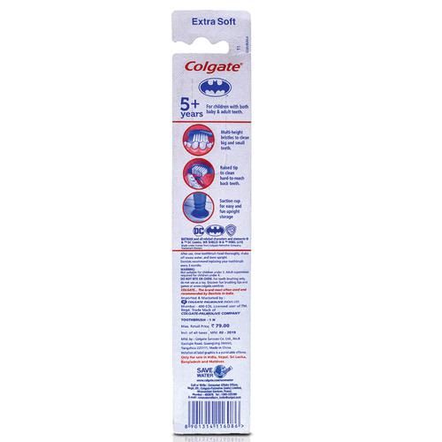 COLGATE KID'S EXTRA SOFT MANUAL TOOTHBRUSH