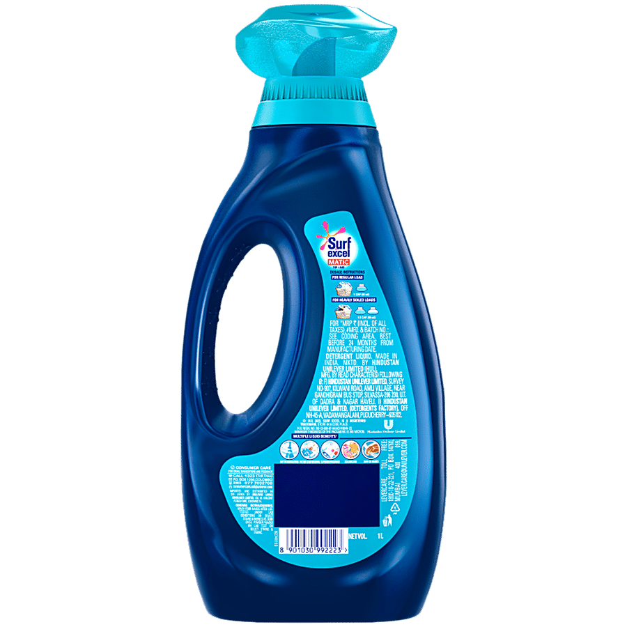 SURF EXCEL MATIC LIQ DET TOP LOAD 1 LTR