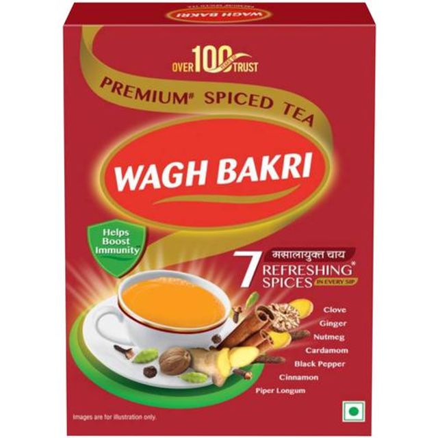 WAGH BAKRI PREMIUM SPICED TEA 500 GMS