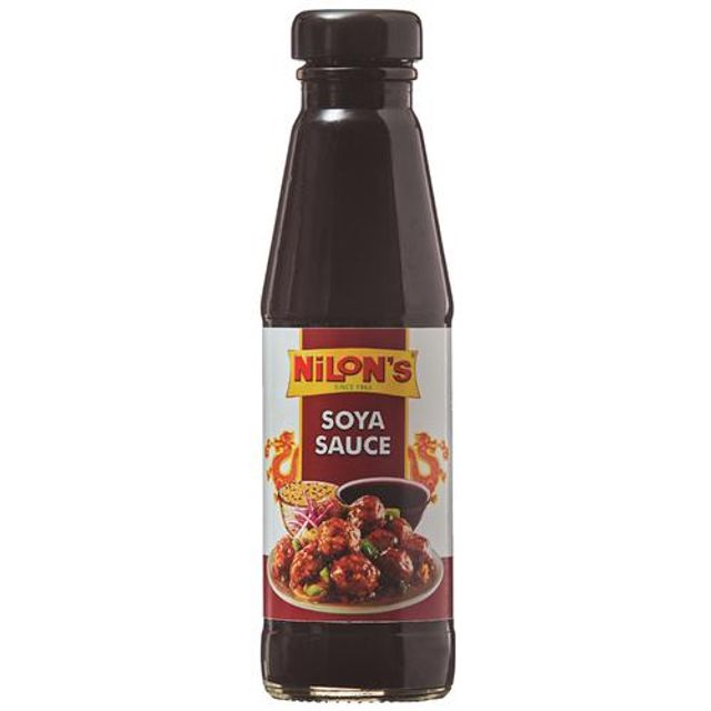 NILONS SOYA SAUCE 180 GMS