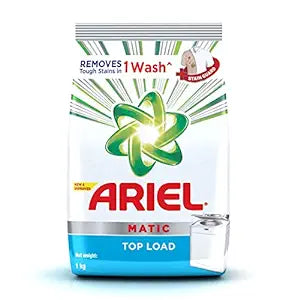 ARIEL DETERGENT POWDER MATIC TOP LOAD 1 KG