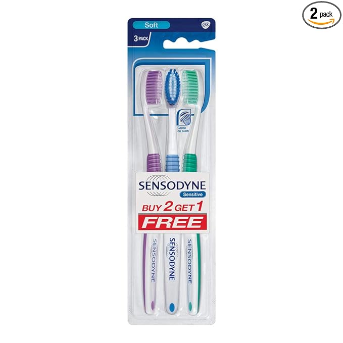 SENSODYNE SENSITIVE TOOTH BRUSH 2+1