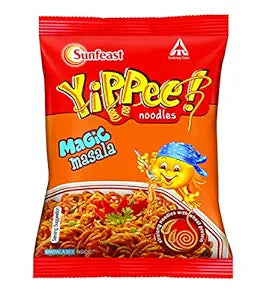 SUNFEAST NOODLE YIPPEE MAGIC MASALA 140 GMS