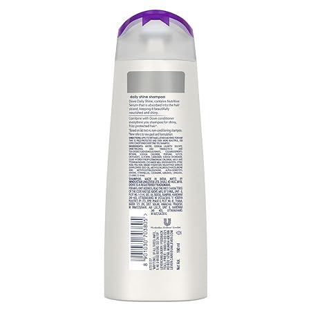 DOVE DAILY SHINE SHAMPOO 180 ML