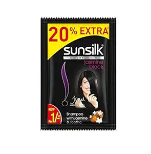 SUNSILK SHAMPOO BLK SHINE SACHET 5 ML * 16