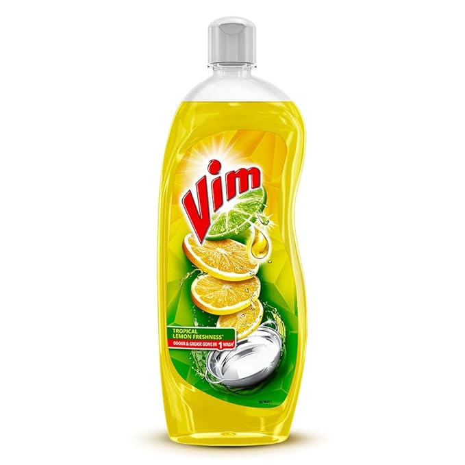 VIM DROP DISHWASH ACTIVE GEL YELLOW LEMON 750 ML