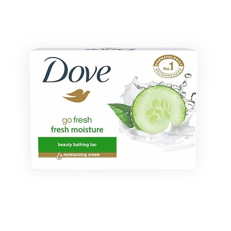 DOVE GO FRESH MOISTURE BATHING SOAP 60 GMS