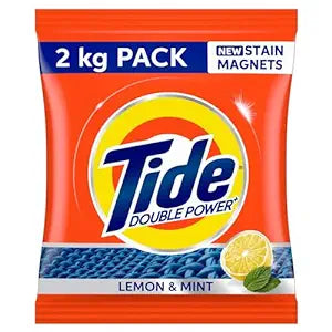 TIDE DETERGENT POWDER  LEMON & MINT 2 KG