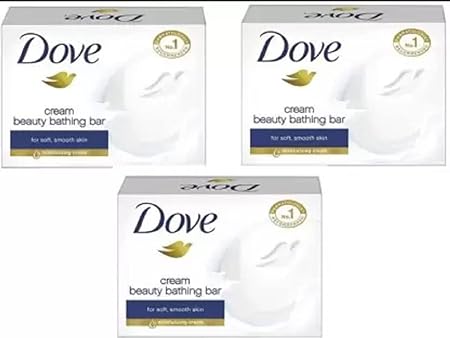 DOVE SOAP MOISTURE CREAM 75 GMS (PACK OF 3)