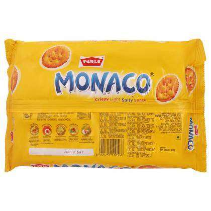 PARLE SALT MONACO CLASSIC REGULAR BISCUIT 200 GMS