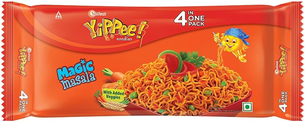 SUNFEAST YIPPEE NOODLES MAGIC MASALA 280 GMS