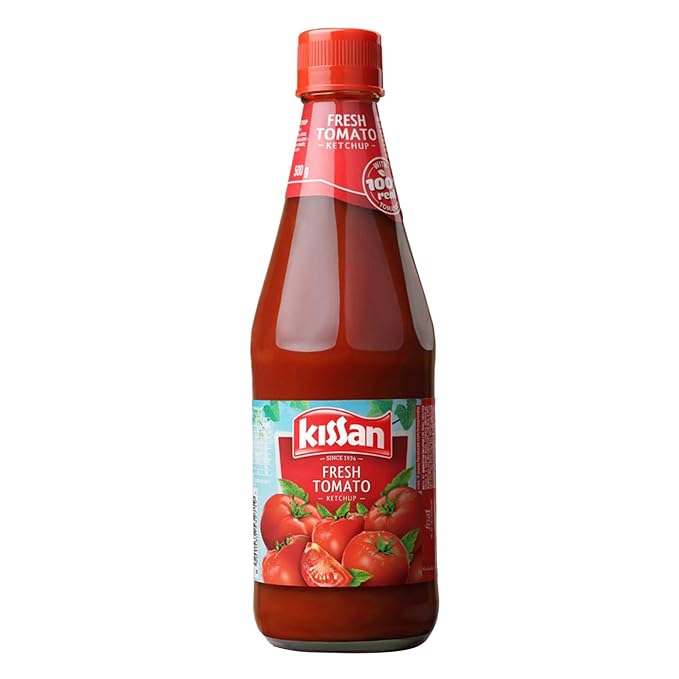 KISSAN FRESH TOMATO KETCHUP 500 GMS