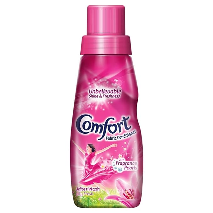 COMFORT LILY FRESH FABRIC CONDITIONER BOTTLE 210 ML