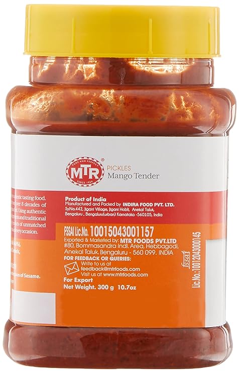 MTR TENDER MANGO PICKLE 300 GMS