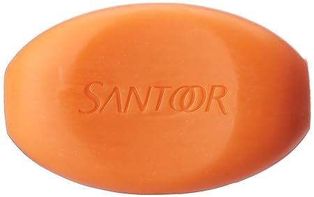 SANTOOR SANDAL & TURMERIC SOAP 125 GMS (PACK OF 4+1)