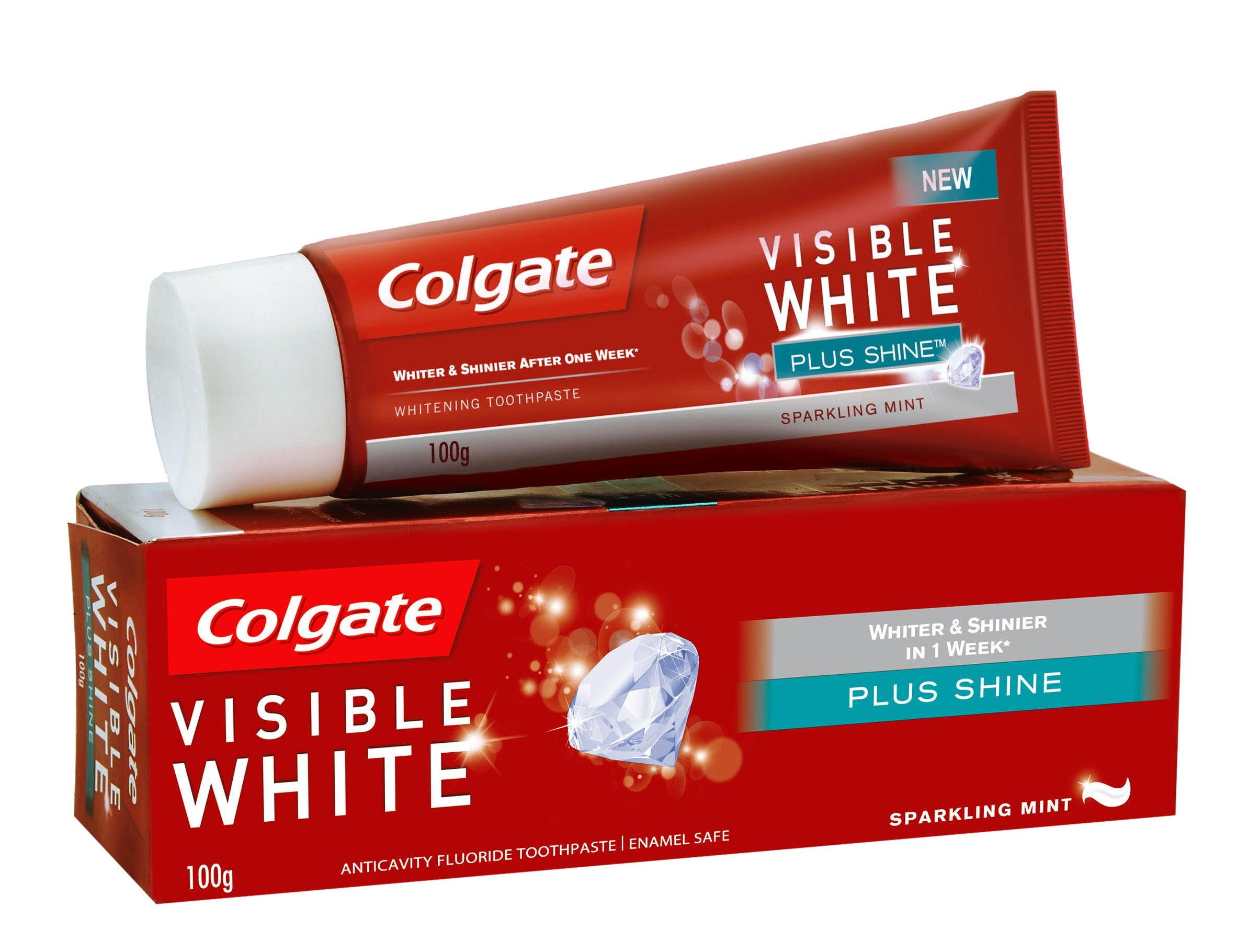 COLGATE VISIBLE WHITE TOOTHPASTE 100 GMS