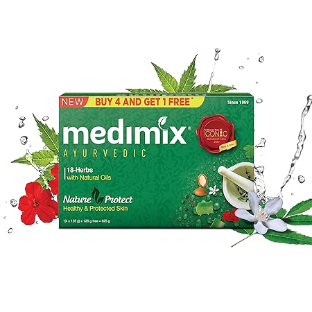 MEDIMIX AYURVEDIC 18 HERBS SOAP 125 GMS