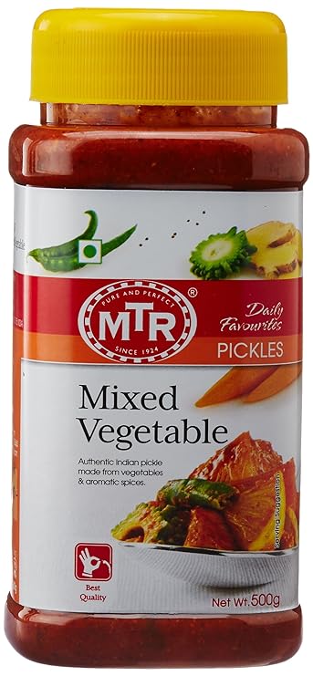 MTR MIXED VEG PICKLE 500 GMS