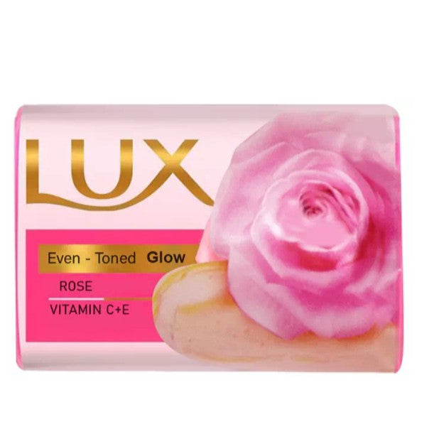 LUX EVEN-TONED GLOW ROSE VITAMIN C+E SOAP 100 GMS