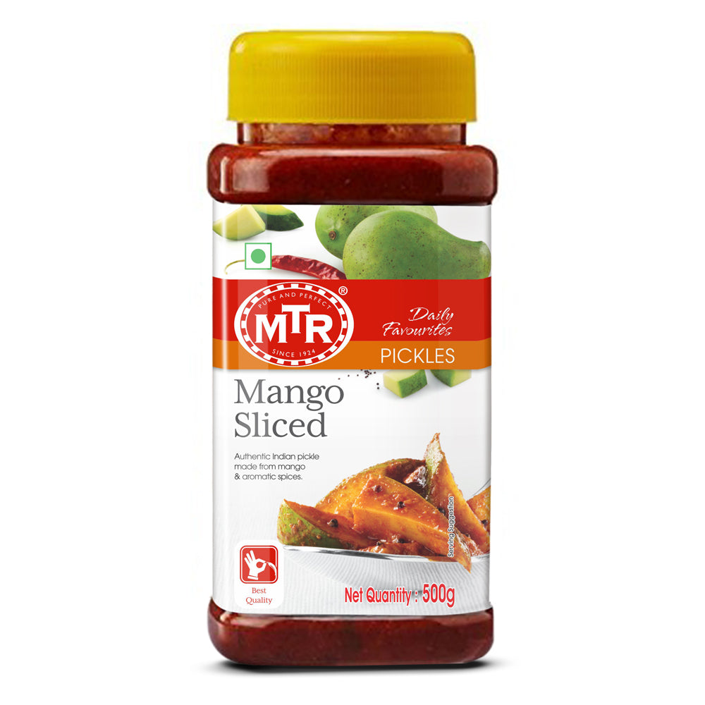 MTR MANGO SLICED PICKLE 500 GMS