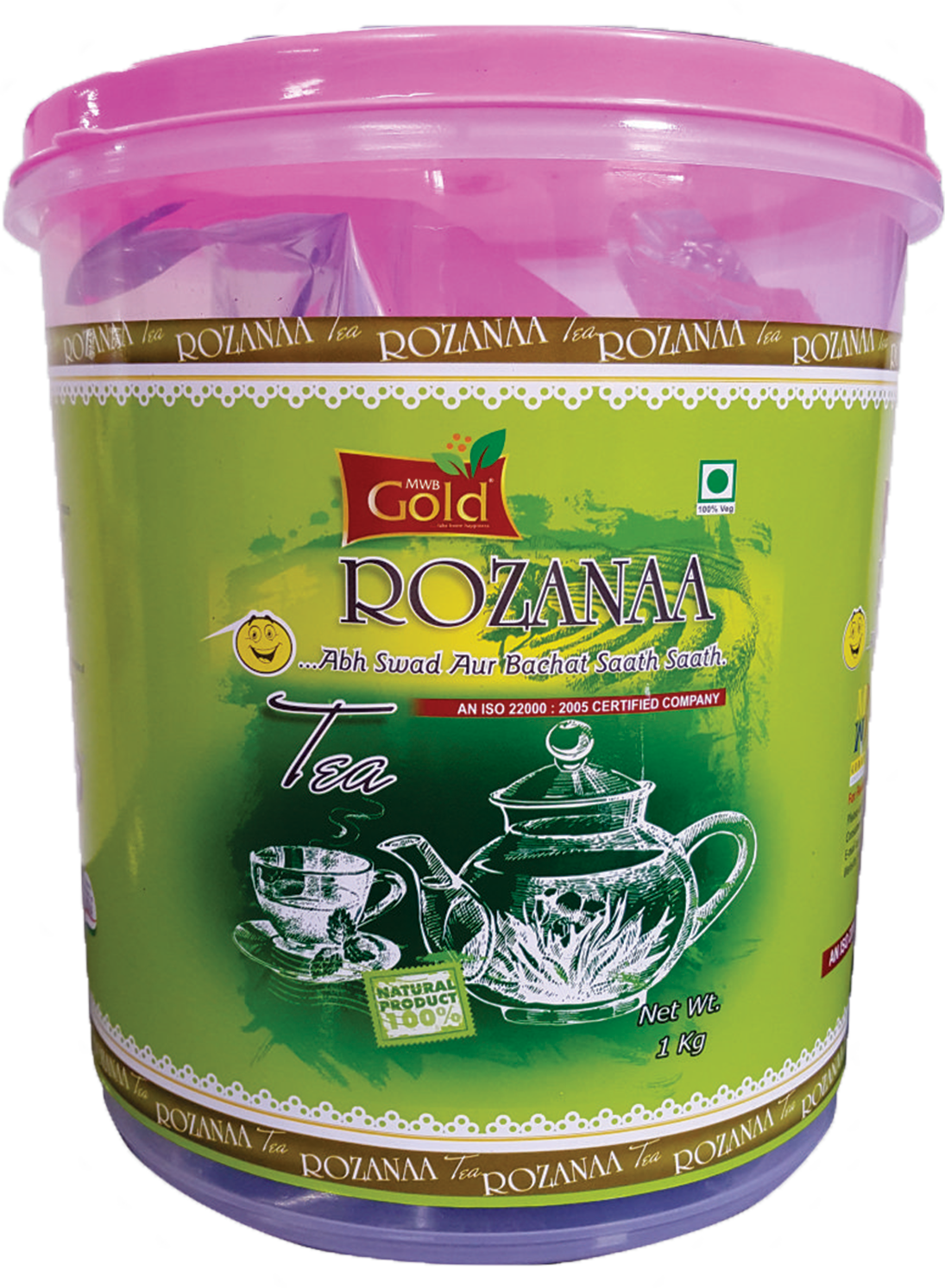 ROZANAA ASSAM LEAF TEA 1 KG