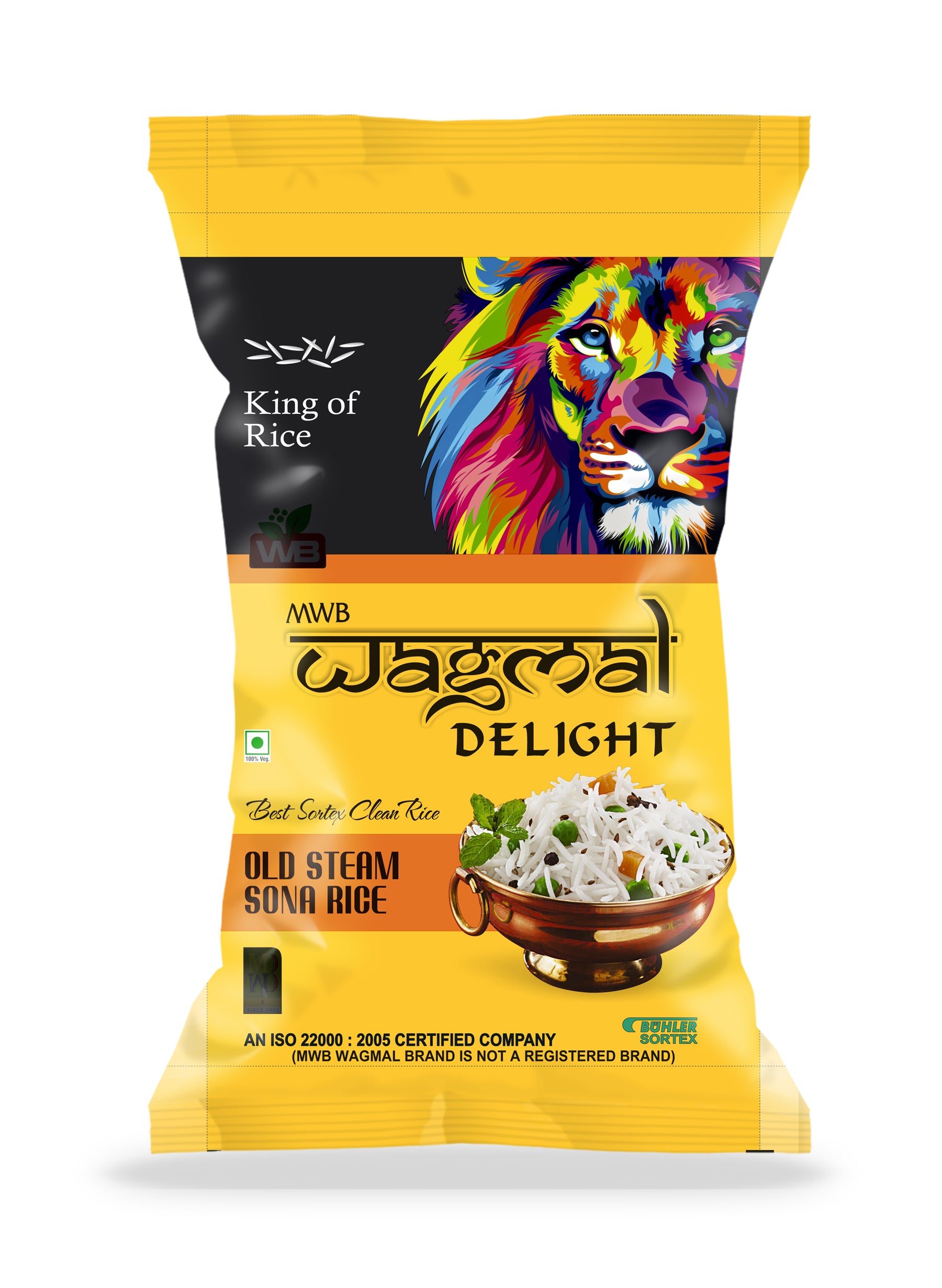 WAGMAL DELIGHT OLD STEAM SONA MASURI RICE