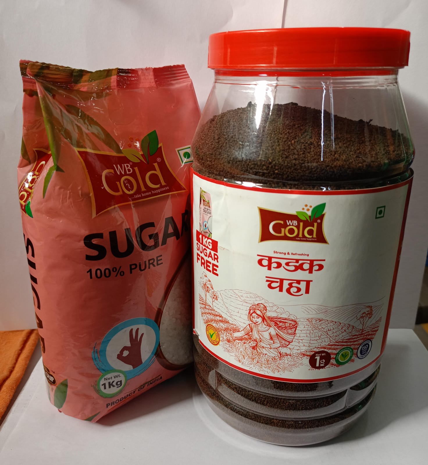 WB GOLD ROZANAA KADAK CHAI 1 KG JAR + 1KG SUGAR FREE