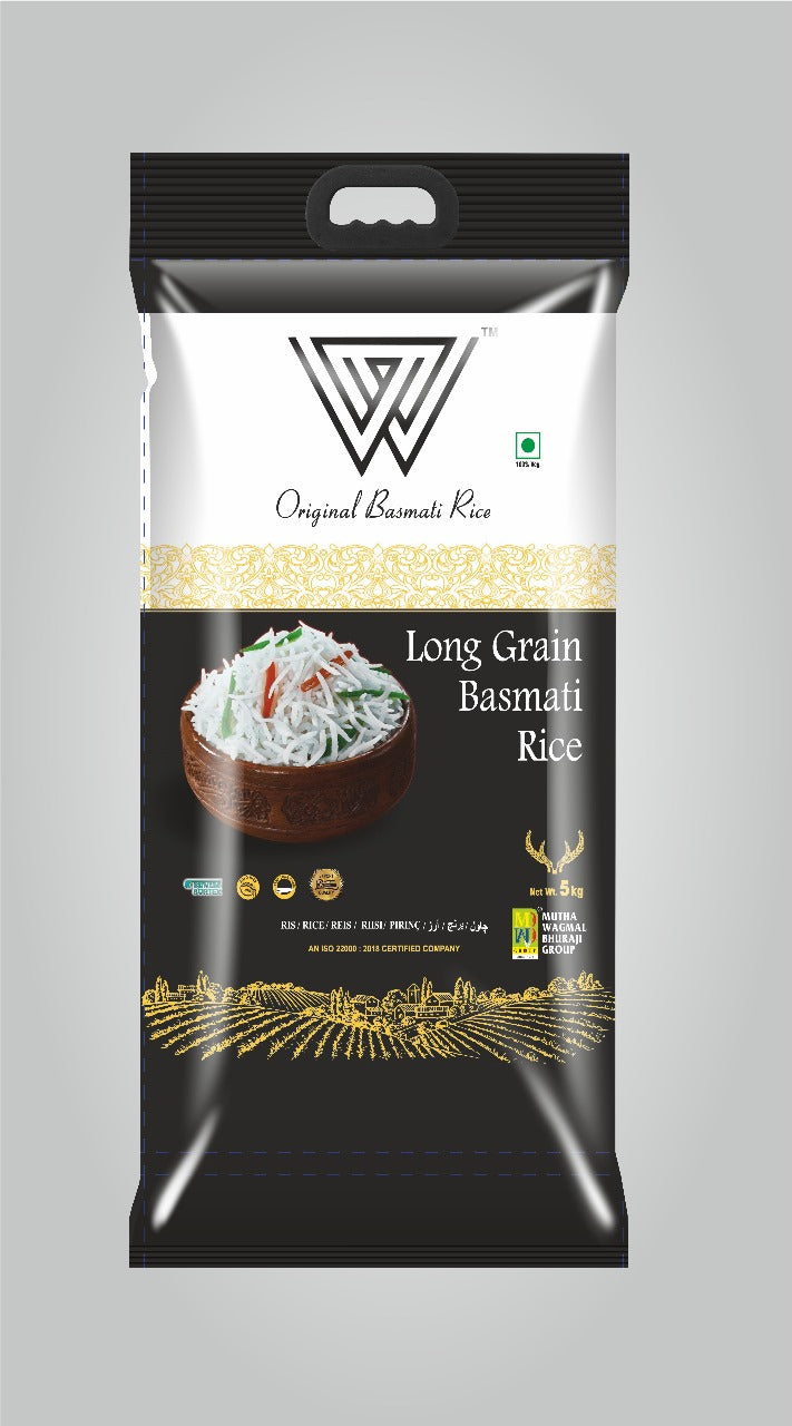 LONG GRAIN BASMATI RICE 5 KG