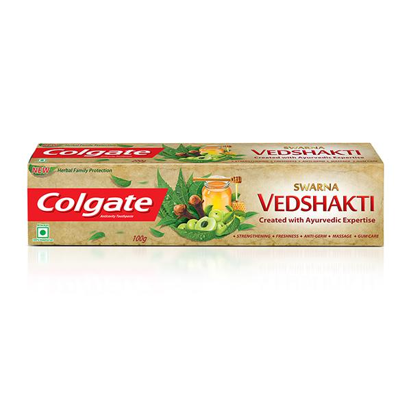 COLGATE SWARNA VEDASHAKTI TOOTHPASTE 100 GMS