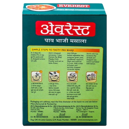 EVEREST PAV BHAJI MASALA  50 GMS