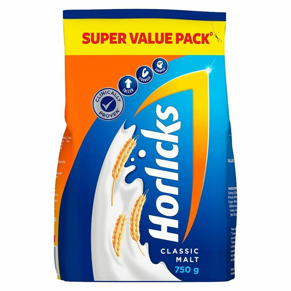 HORLICKS CLASSIC MALT POUCH 900 GMS