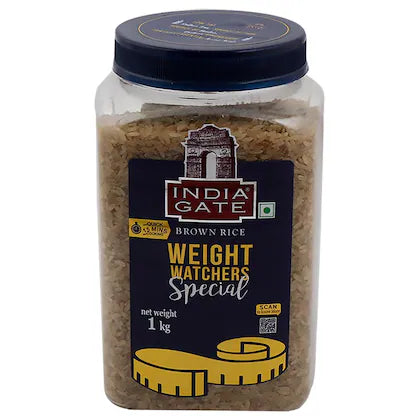 INDIA GATE BROWN RICE WEIGHT WATCHERS 1KG