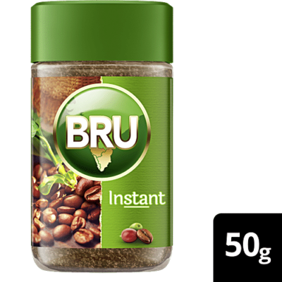 BRU INSTANT COFFEE BOTTLE 50 GMS