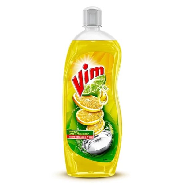 VIM DROP DISHWASH ACTIVE GEL YELLOW LEMON 750 ML