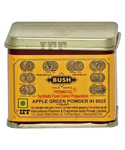 BUSH COLOURS APPLE GREEN 100 GMS