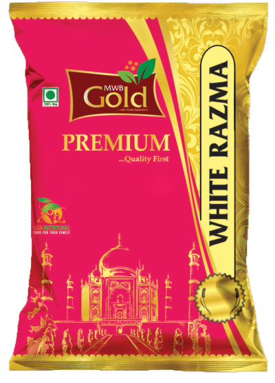 MWB GOLD WHITE RAJMA 500 GMS