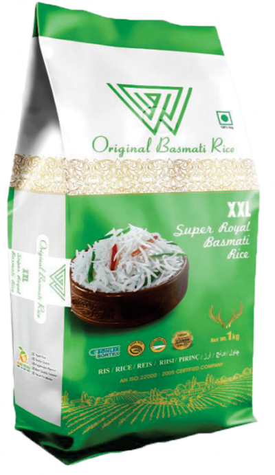 "W" XXL SUPER ROYAL RICE  1 KG