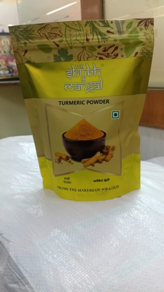 SHUB MANGAL TURMERIC POWDER 500GM